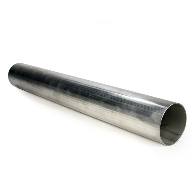 1x 4' inch T-304 S/S Stainless Steel Exhaust Piping Tubing 4 Ft long Tube Pipe